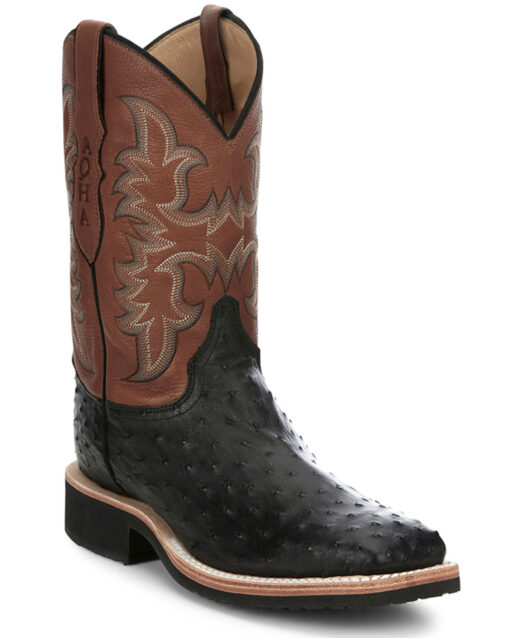 Ostrich Boots